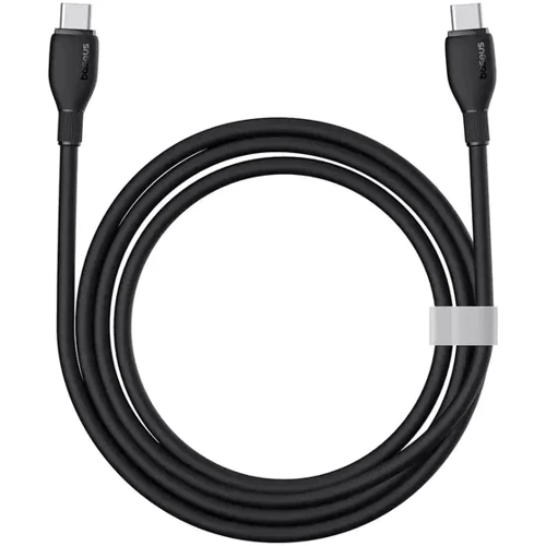 Кабель Baseus Cable USB-C to USB-C Pudding Series Fast Charging 100W 1.2m Black (P10355702111-00): Длина 1.2 м