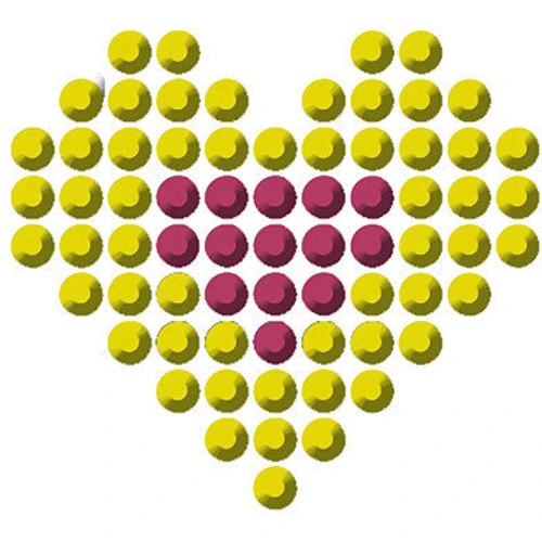 Набор для творчества Janod Наклейки Пиксели (J07884)