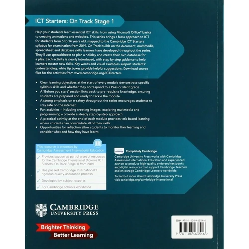 Cambridge ICT Starters On Track: Stage 1 Updated: Производитель Cambridge University Press