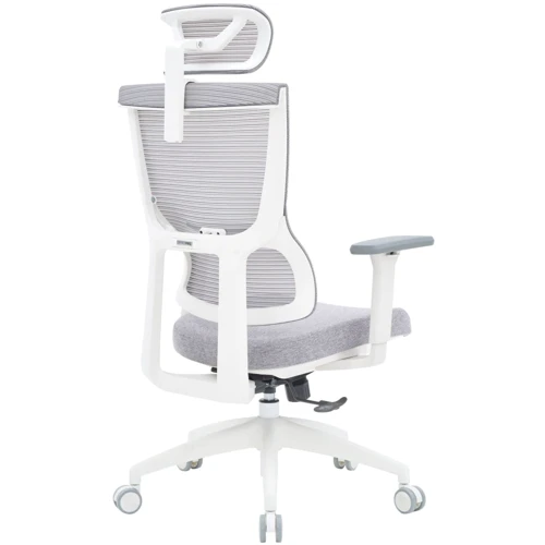 Офісне крісло OfficePro Elegant (OC600-W-LG-LG): Матеріал корпусу метал