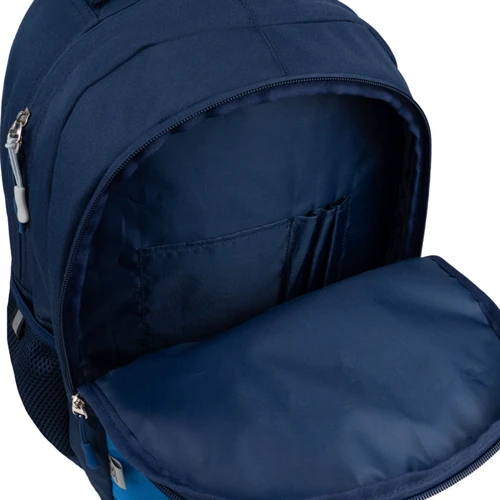 Рюкзак для города и учебы GoPack Education Teens Color block boy GO22-161M-6: Корпус рюкзака Мягкий
