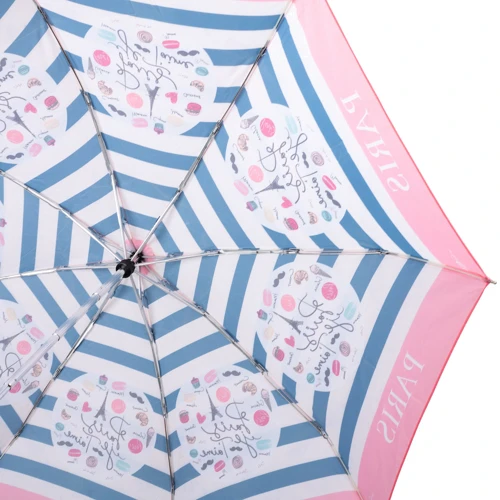 Парасолька жіночий механічний Art Rain різнокольоровий (ZAR5316-3): Тип ручки пряма