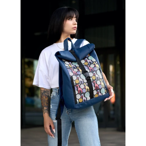 Женский рюкзак Sambag RollTop One синий (24208316): Страна производитель Украина