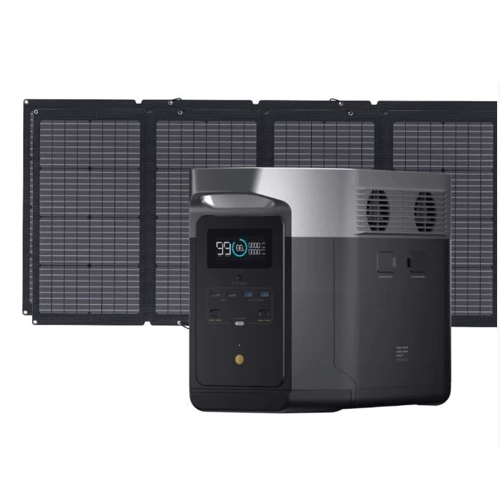 Комплект EcoFlow DELTA Max 1600 2000W + 2х220W Solar Panel (BundleDM1600+2SP220W): Емкость аккумулятора, Вт/ч 1612