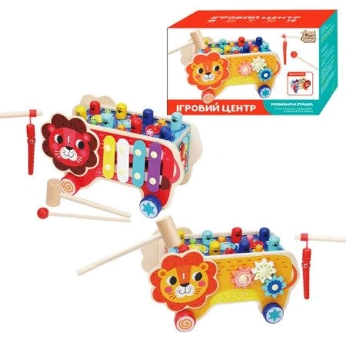 Ігровий центр 4FUN Game Club Wood Лев (55202)