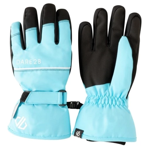 Детские горнолыжные перчатки Dare 2b Restart Glove (DKG315-WPK) 8-10 голубые