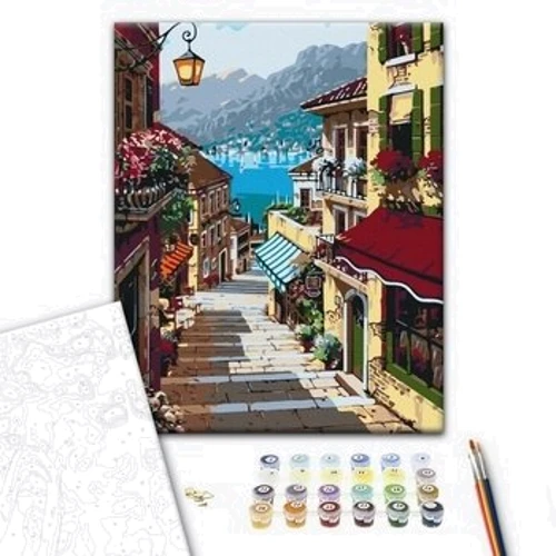 Картина за номерами Brushme Італійська вуличка 40x50 см (BS51962): Виробник Brushme