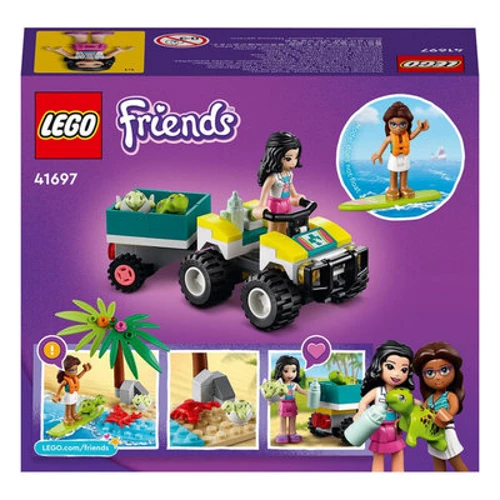 Конструктор LEGO Friends Автомобиль защиты черепах (41697): Рекомендуемый возраст от 6 лет