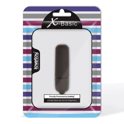 Вибропуля LoveToy X-Basic Bullet Mini, Black