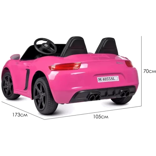 Дитячий електромобіль Bambi Racer M 4055(MP4)AL-8 до 100 кг: Максимальне навантаження, кг 100