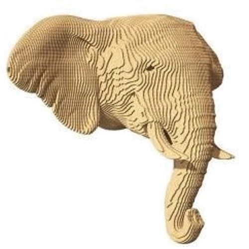 Картонный настенный конструктор Cartonic 3D Puzzle ELEPHANT