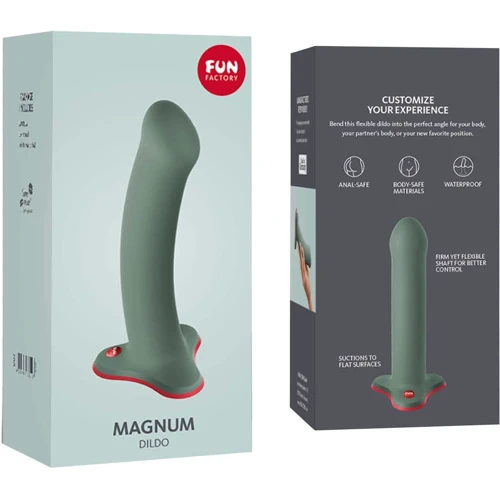 Фаллоимитатор Fun Factory MAGNUM, оливковый