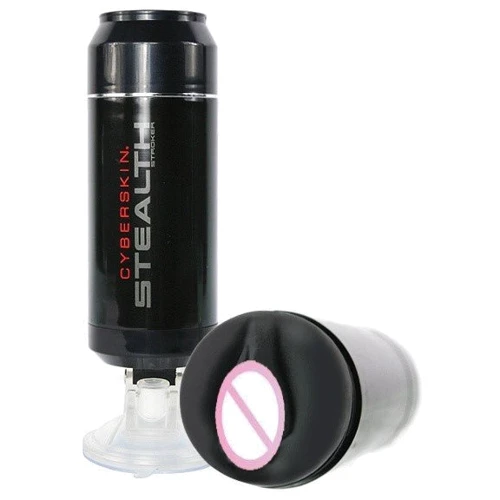 Мастурбатор-вагина Topco Sales CyberSkin® Stealth Pussy Stroker на присоске , 24х8 см