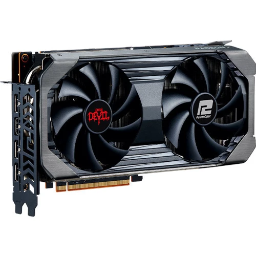 Видеокарта PowerColor Radeon RX 6600 XT Red Devil (AXRX 6600XT 8GBD6-3DHE/OC): Объем памяти, Гб 8