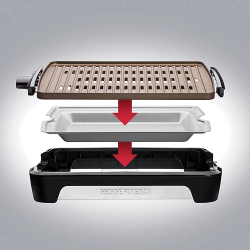 Электрогриль George Foreman 25850-56 Smokeless BBQ Grill фото 5