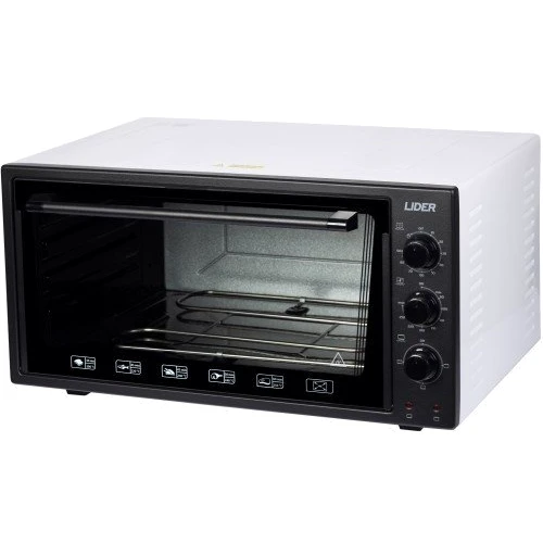 Електрична духовка настільна LIDER 4823 ECO BLACK-WHITE: Об'єм, л 48