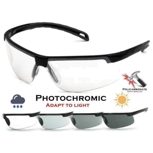 Спортивні окуляри Окуляри захисні фотохромні Pyramex Ever-Lite Photochromic (clear), прозорі (2ЕВ24-10): Властивості лінз Фотохромные