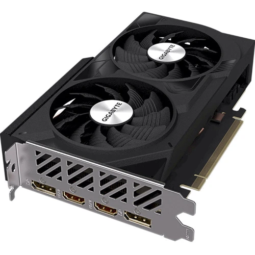 Видеокарта Gigabyte GeForce RTX 4060 WINDFORCE OC 8G (GV-N4060WF2OC-8GD): Исполнение Двухслотовое