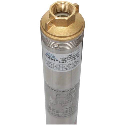 Насос погружной скважинный центробежный Vitals aqua 3-10DCo 1728-0.6r: Производительность, л/ч 3180