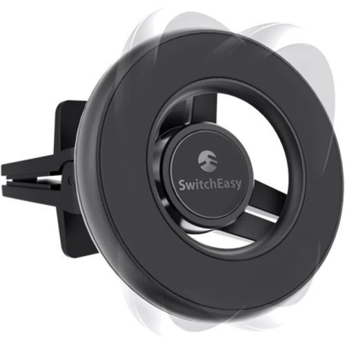 Держатель SwitchEasy Car Holder Air Ven MagMount Black (GS-114-154-221-11) for iPhone 16 I 15 I 14 I 13 I 12 series  фото 6