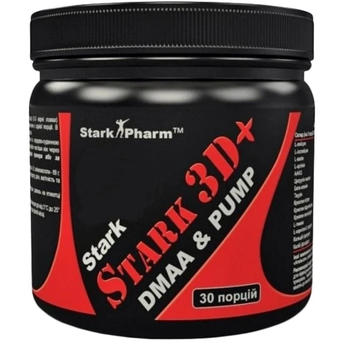 Stark Pharm Stark 3D+ DMAA & PUMP 344 g /30 servings/