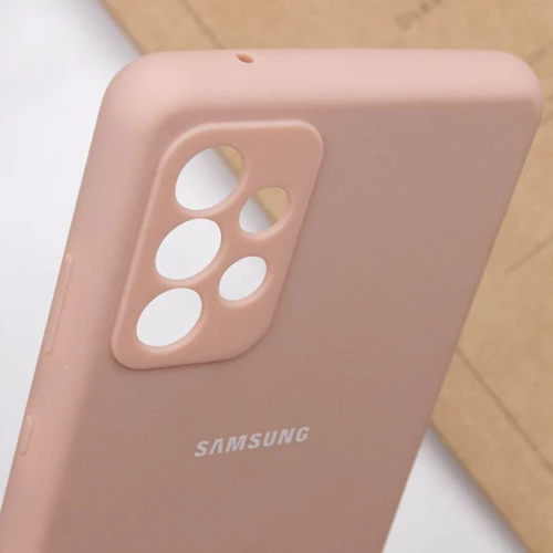 Аксесуар для смартфона Мобільний Case Silicone Cover Full Camera Pink Sand для Samsung A536 Galaxy A53 5G: Матеріал TPU (термополиуретан)