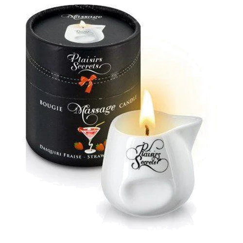 Масажна свічка Plaisirs Secrets Strawberry Daiquiri (80 мл)