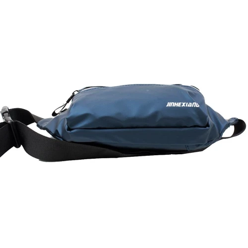 Мужская поясная сумка Valiria Fashion синяя (4DETBP3252-6): Застежка Молния