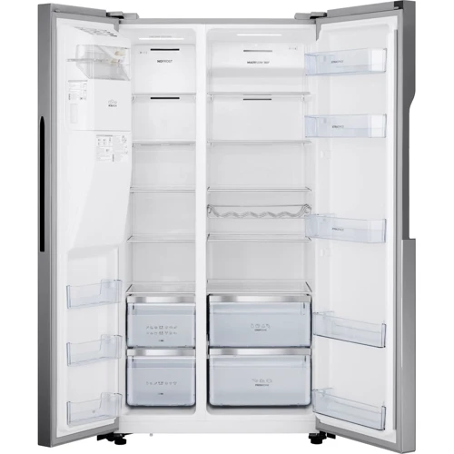 Холодильник Side-by-Side Gorenje NRS9EVX1: Расположение морозильной камеры Сбоку