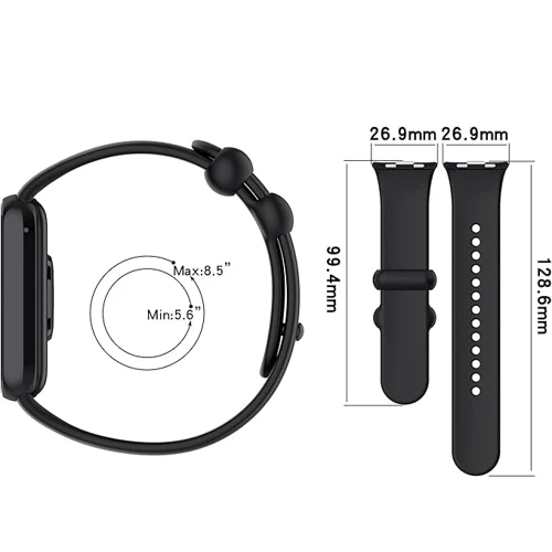 Ремешок BeCover Sport Band Turquoise for Xiaomi Smart Band 9 Pro (713206)