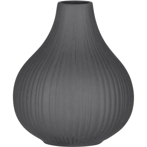 Ваза Ardesto Lucca 11.5х13.5 см сіра (AR38001B)