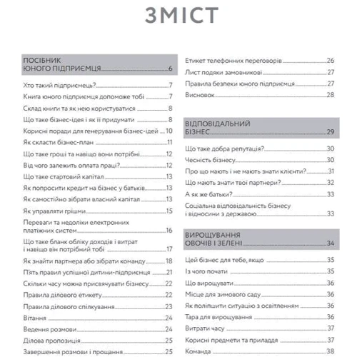 Книга юного підприємця. 9 детальних планів своєї справи для підлітків: Обкладинка М'яка