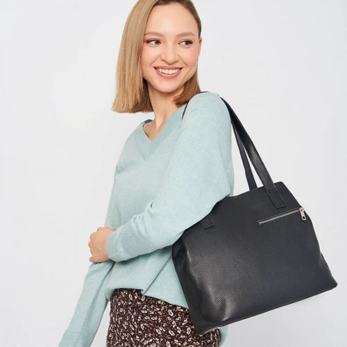 Женская сумка через плечо Ricco Grande черная (1L687bl-black): Пол Женский