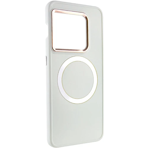 Чохол для телефона TPU Case Bonbon Metal Style with MagSafe White for OnePlus 10 Pro