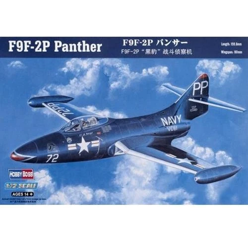 Модель Hobby Boss Палубний винищувач F9F-2P "Пантера" (HB87249)