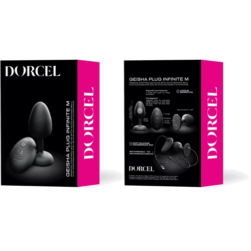 Анальная вибропробка Dorcel Geisha Plug Infinite M