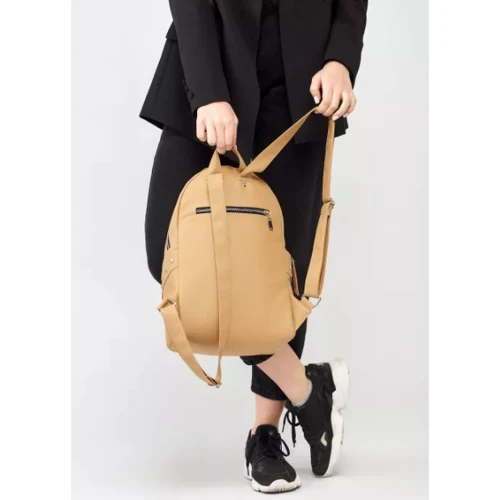 Женский рюкзак Sambag Dali BPS бежевый (15373026e): Тип ручки Плечевой ремень, Короткая ручка