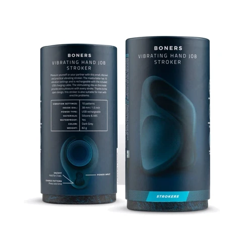 Мастурбатор Boners Vibrating Hand Job Stroker