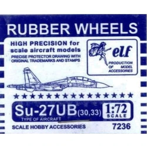 Гумові колеса ELF для літака Су-27УБ ELF7236UB