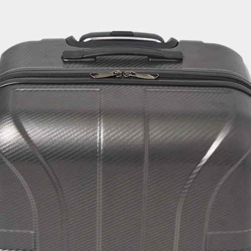Чемодан Ricco Grande L графит (T1ABS550graphite-L): Застежка Молния