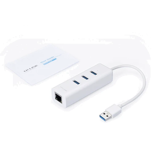 Адаптер TP-Link Adapter USB 3.0 to 3xUSB 3.0+Ethernet (UE330)