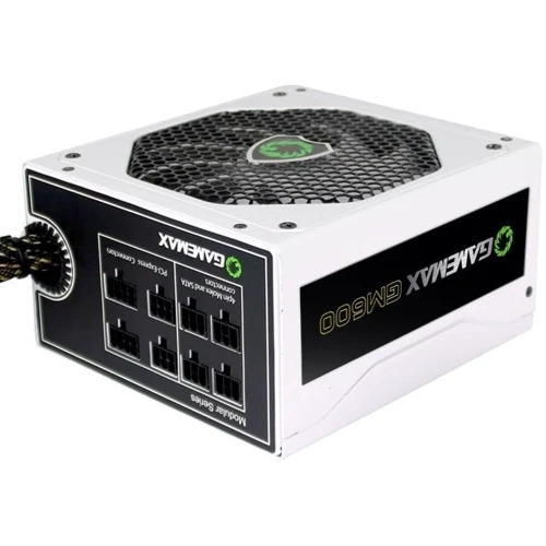 Блок живлення GameMax GM-600 White: Вентилятор нижньої стінки 140 мм