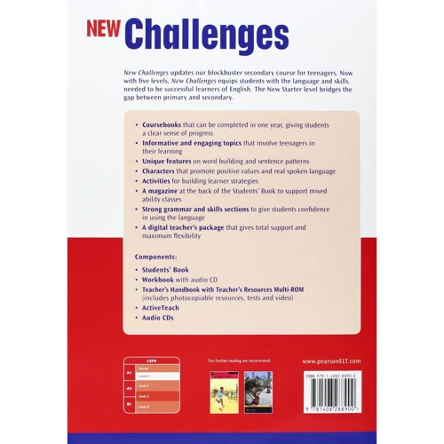 Challenges NEW 1 TB+Multi-Rom (учебник для учителя с вложенным CD 4901990000): Производитель Pearson Education Limited