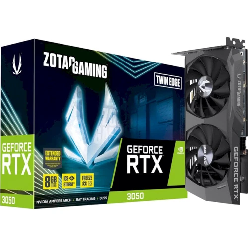 Відеокарта Zotac GAMING GeForce RTX 3050 Twin Edge (ZT-A30500E-10M)