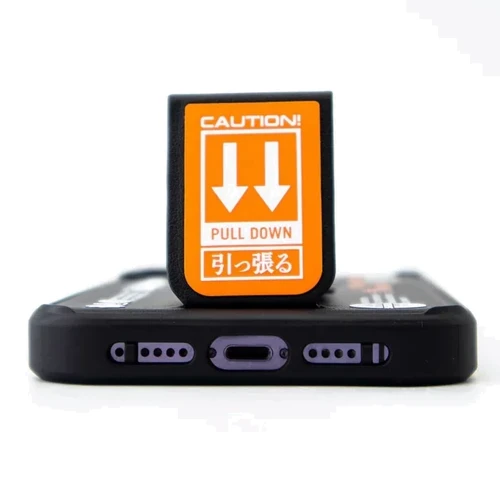 Чехол для iPhone SkinArma Shingoki with Grips-Tand Black/Orange for iPhone 14 Pro Max фото 6