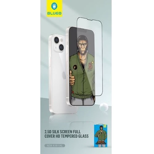 Захисне скло для iPhone Blueo Tempered Glass Silk Narrow Border 2.5D Privacy Black для iPhone 15 Pro Max