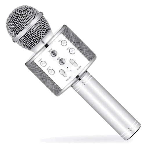 Караоке мікрофон WS-858 (WS-858 (Silver))