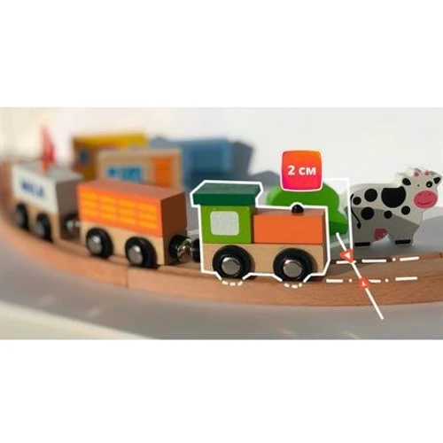 Дерев'яна залізниця Viga Toys 49 ел (56304): Тип набор