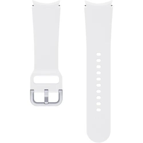 Ремінець Samsung Sport Band White S/M for Samsung Galaxy Watch 4 (ET-SFR86SWEGRU)