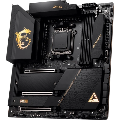 MSI MEG X670E ACE: Разъемы на плате USB 3.2 Gen 2, SATA 3.0, USB Type-C, USB 3.2 Gen 1, USB 2.0